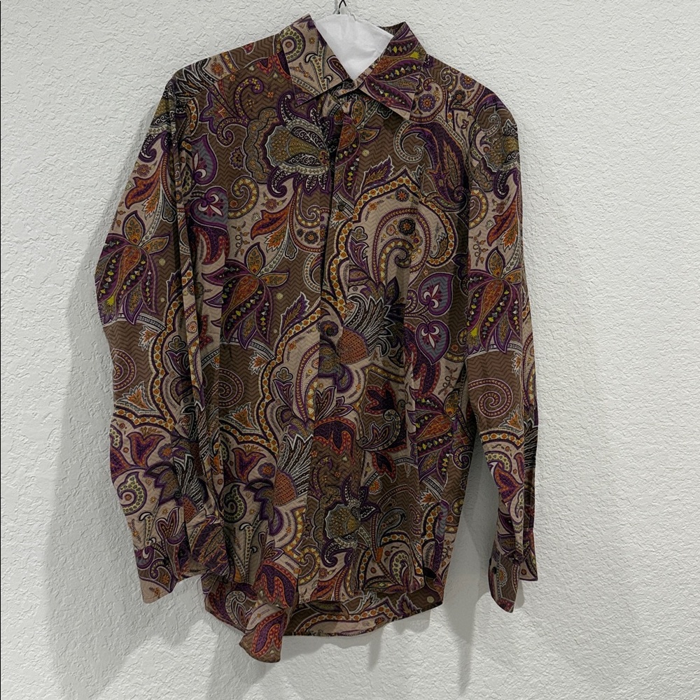 Etro Paisley Long Sleeve Shirt